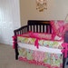 Custom Designed Crib Bedding Using Dena Fishbein's Kumari Garden
