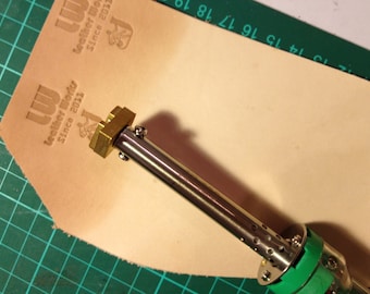 Custom Leather Stamp with Heat Embosser for Embossing / Stamping Leather