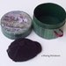 English Huntcap and Hatbox Set in 1 Inch Scale for Dollhouse Miniature or Classic Model Horse