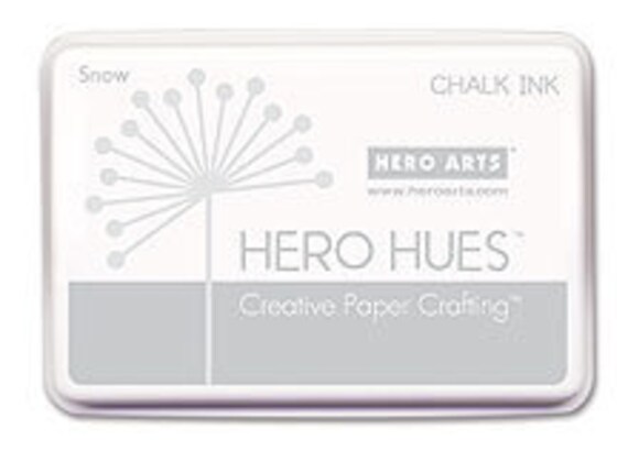 Hero Arts Snow Chalk Ink AF185 White Ink