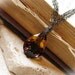 Ametrine and sterling silver necklace