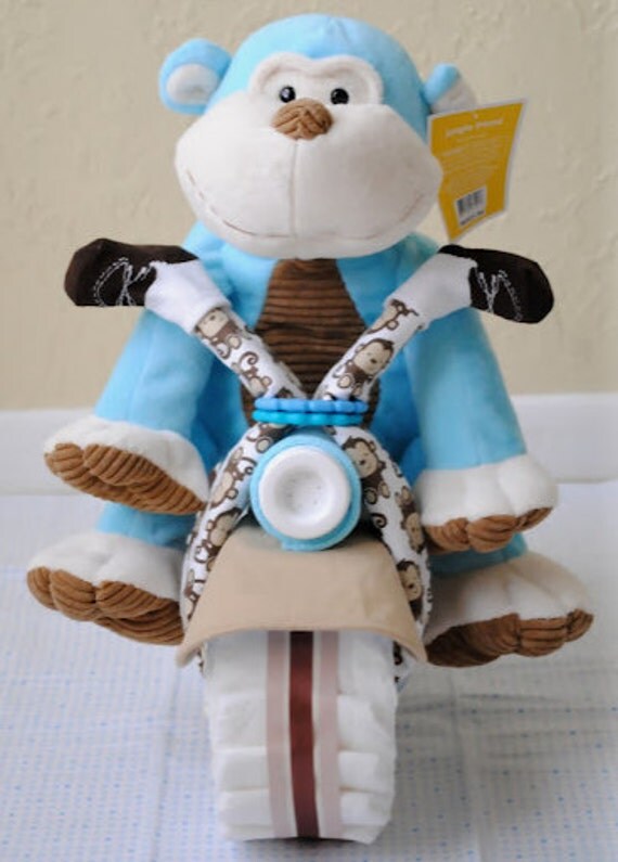 Baby Shower Diaper Bike
