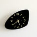 vintage french wall clock from the 60's mid century modern