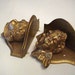 Sale Vintage Italian Florentine Cherubs Tole Shelf Gilt Chic Romantic Home Decor Stunning Pair