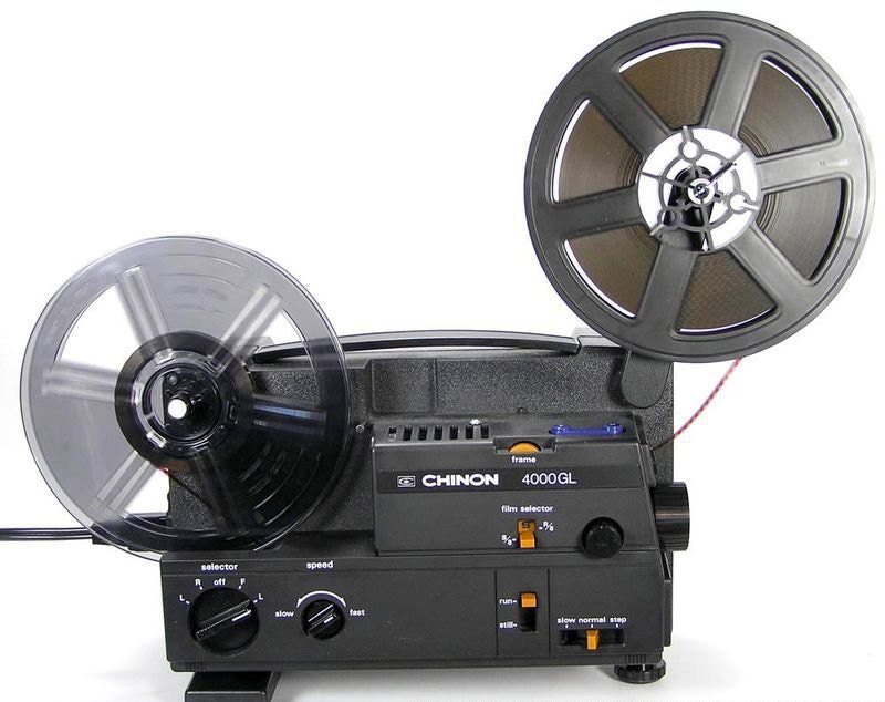 CHINON 4000GL DUAL 8mm Variable Speed Projector Super Regular