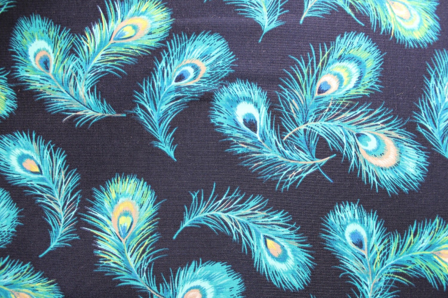 Peacock Feather Fabric.
