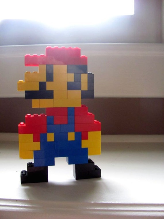 Items similar to 8 Bit Super Mario on Etsy