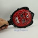 Mirror skull handmade day of dead SM0003