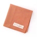 Mens Pocket Square Orange yellow Chambray-Unforgiven