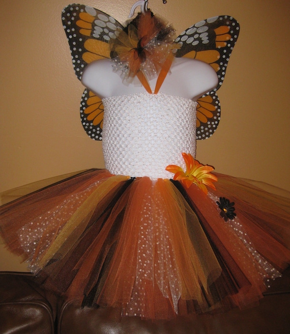 Mariposa monarca Tutu vestido con alas y por FluffyStuff2010