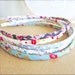 Shabby Chic Headband Fabric Hairband Vintage Floral Hairband Cloth Headband French Country Spring Summer Colorful Hairband - Choose 1