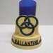 1950s Ballantine Beer Foam Scraper Caddy Holder Rare Vintage Barware Breweriana NYC Advertising Collectable Display