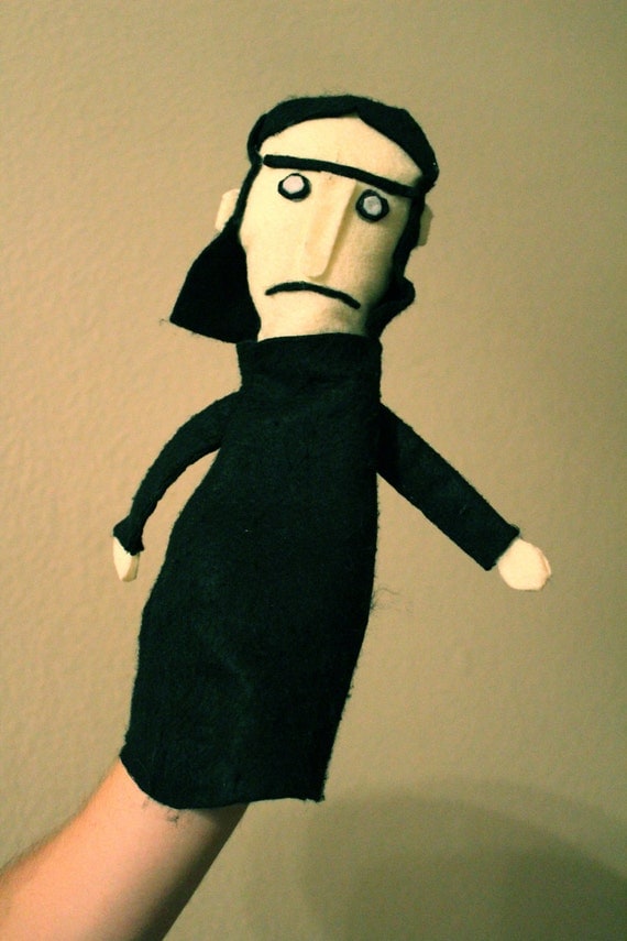  Snape  Harry Potter Puppet  Pal by AshleySwazey on Etsy