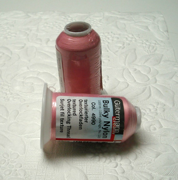 Gutermann Bulky Nylon Thread. Overlocking Textured Bulky Nylon