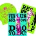 Stickers for hoop lovers and those who love them - set of three