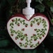HEART shaped PUMP DISPENSER in Mulberry