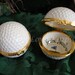 GOLFBALL Ceramic Treasure/Trinket Box