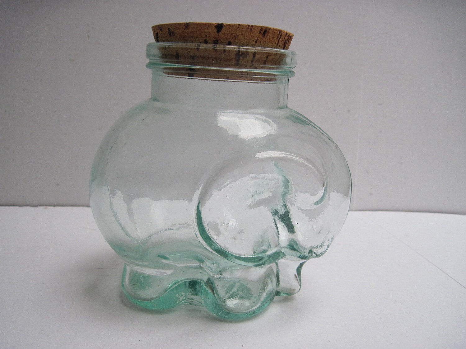 ElephantItalian glass elephant cookie jar