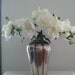 RESERVED for im4601 Knock Out Art deco silver plate Vase with brass accents
