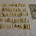 60 deer antler tips, tines (extra small)