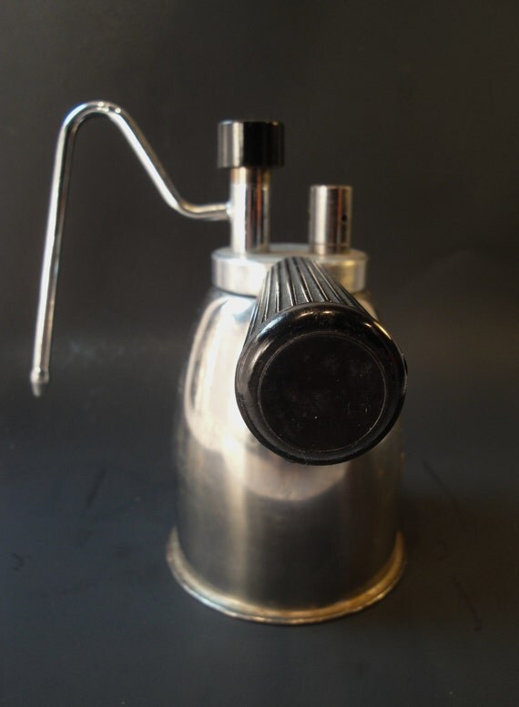 Fantastic Italian stovetop milk steamer vintage coffee kitchen
