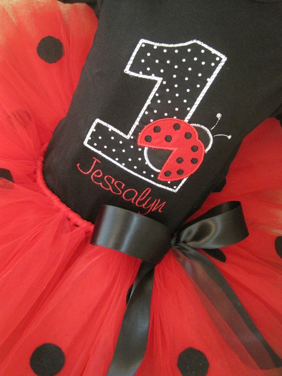 ladybug 1st birthday shirt