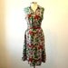 Plus Size Floral Dress / Spring Fashion / Vintage 70s European