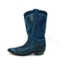 Don't Step on My Blue Suede Cowgirl Boots / Western 80s / Womens Size 7 8 N