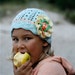 Crochet Cotton Lace Hat with Flower for Children (4-8 yo) - PDF PATTERN