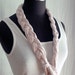 Pink belt-necklace - bohemian chic -