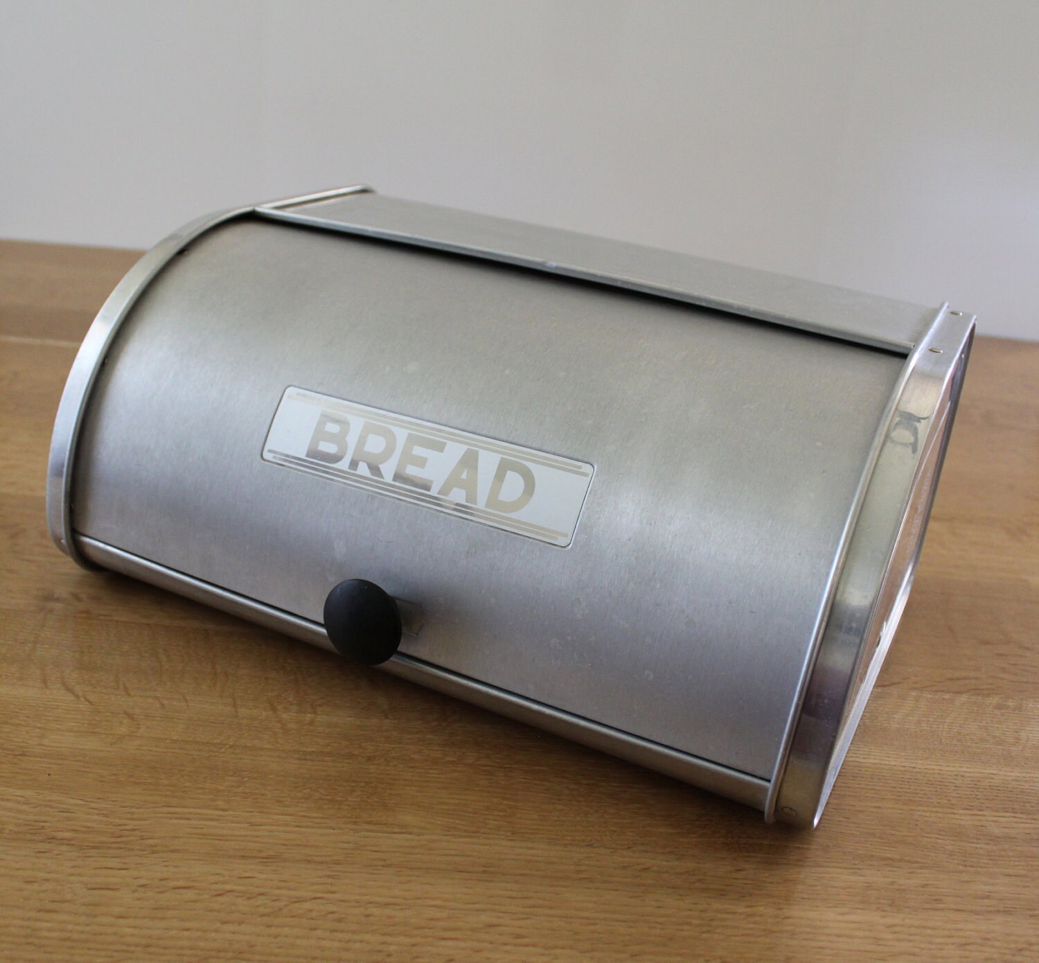 Vintage Bread Box Maid of Honor Roll Top Bread Storage Retro