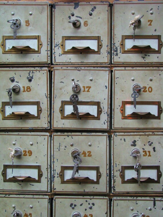 Fine Art Photography Safe Deposit Boxes Vintage