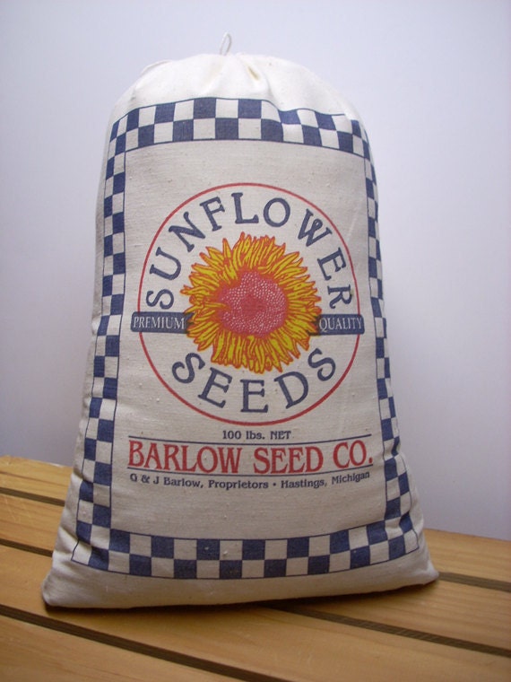 Sunflower seed bag