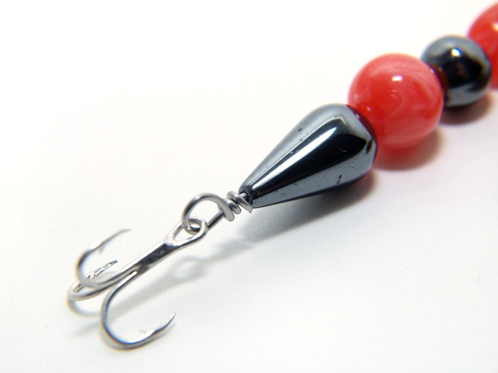 Fishing Lure Red Devil by myfishybusiness on Etsy