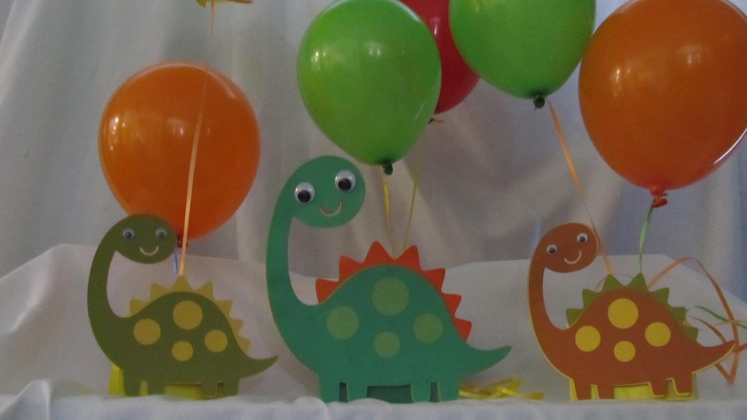 Dinosaur Party Centerpiece by on Etsy