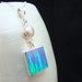 Lake Blue Opal and Pearl Sterling Silver Necklace