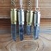 Raw Mystic Titanium Quartz Crystal Bullet Necklace