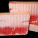 SALE Save 50%- PEONY - Scented Shea Butter Soap - FREE Scrubbie