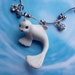 OOAK Cute Sparkly Dewgong Pokemon Necklace