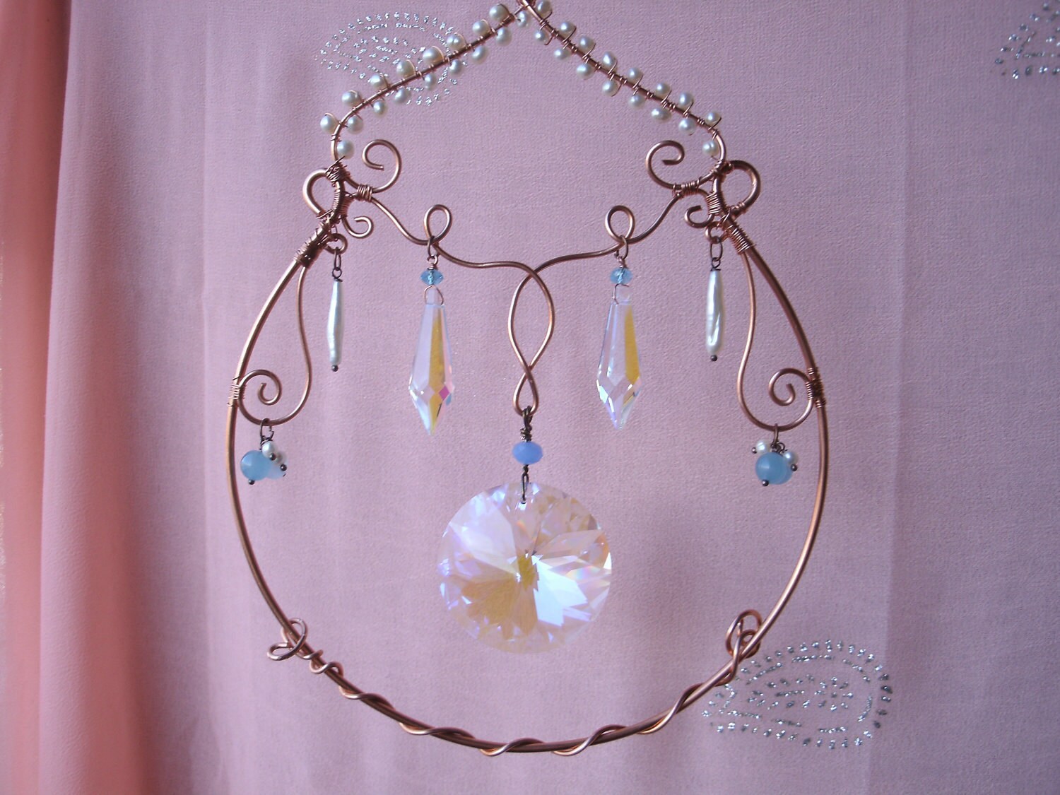 SALE Crystal prisms Suncatcher window hanging rainbows