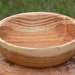 Small wood porridge bowl