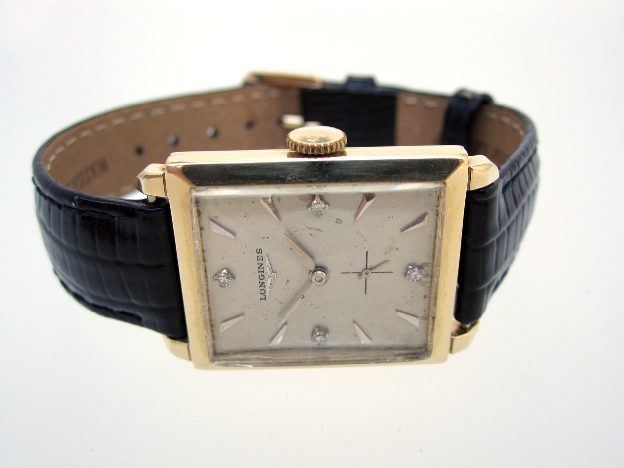Vintage Longines Diamond Watch