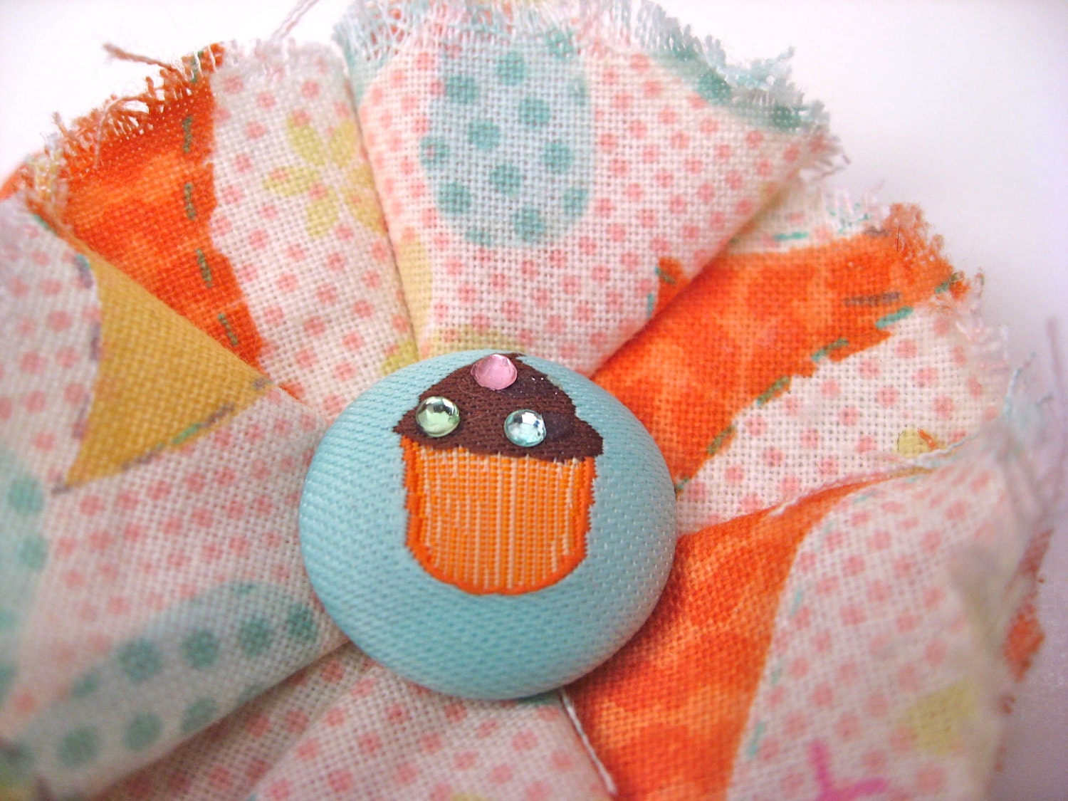 Birthday Girl Hair Clip Birthday Girl Headband Shabby Chic