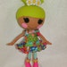 LALALOOPSY DOLL CLOTHES ruffled dress "Summer"