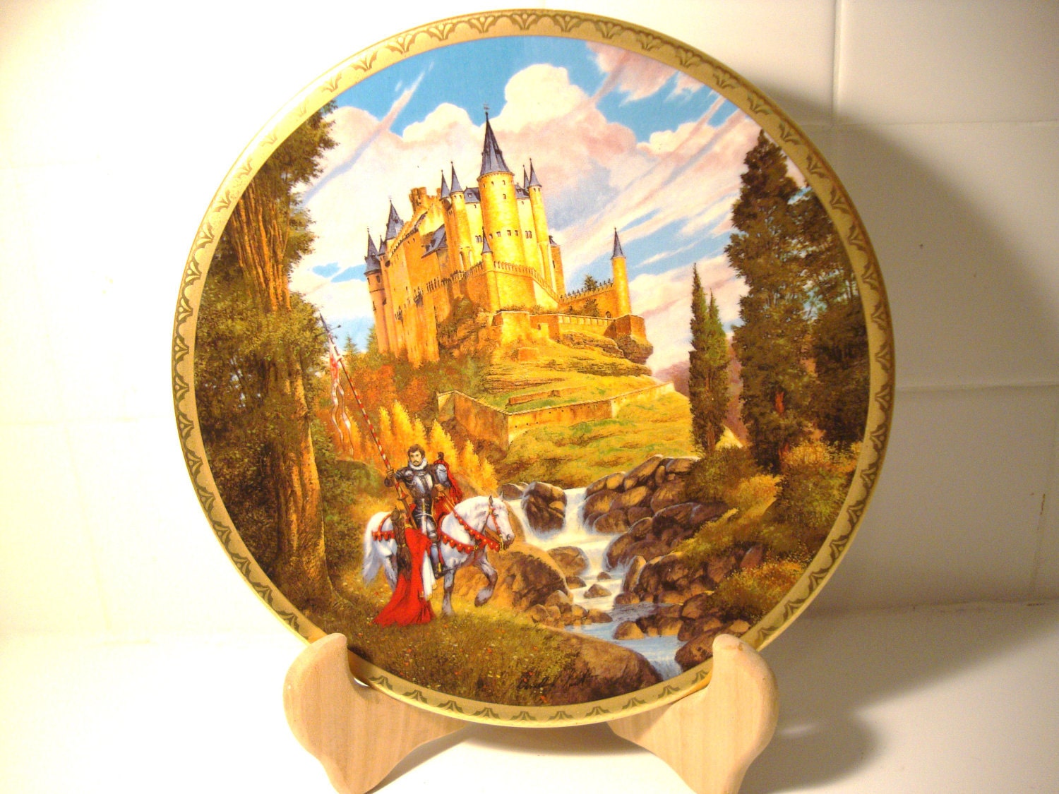 Hamilton Collection Decorative Plate Palace of the