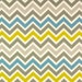 Ready to Ship:Gray, Yellow, and Aqua Chevrons with Minky Boppy Cover