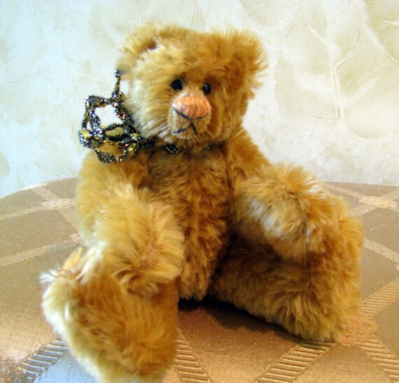 miniature mohair teddy bears