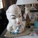 Vintage 1940's/1950's Glamour Girl Head Vase ON RESERVE foe Kristin until 2/19