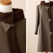 RESERVED / 1950s Deco Couture Coat / 50s Coat Persian Lamb // The Society Hill