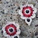 Heart it - cotton crochet earrings